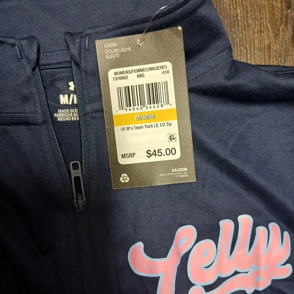 Under Armour Navy Blue Women's Top - Picture 3 of 6